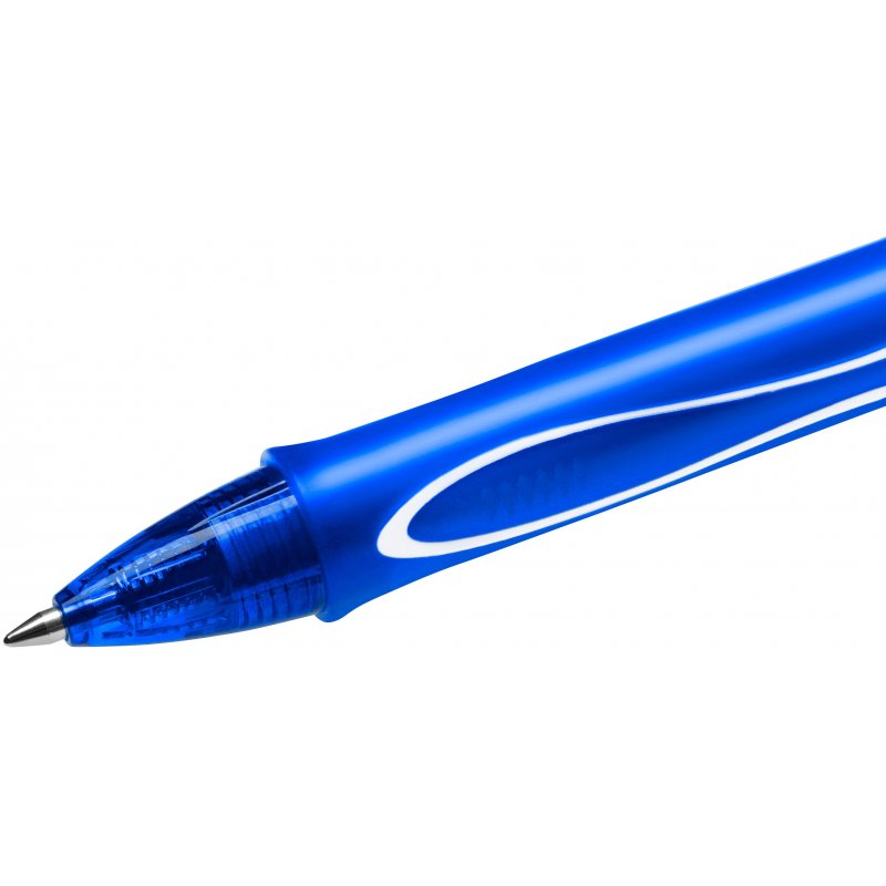 Ручка гелевая автоматическая Bic Gelocity Quick Dry синяя (толщина линии 0.35 мм)