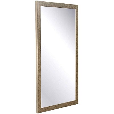 Зеркало МГЛ_настенное НБ54 (404×704) багет ПЛС теплое серебро