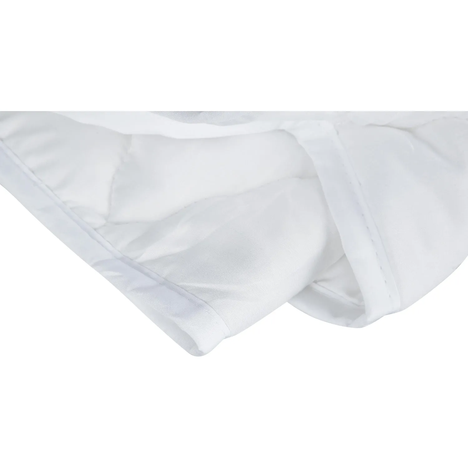 Одеяло 140×205 стег, кант, 200-250гр/м2 (холлоф/микроф), бел,10шт/уп