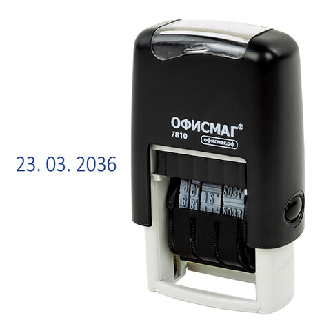 Датер-мини ОФИСМАГмесяц цифрамиоттиск 22×4 мм«Printer 7810 BANK»271926