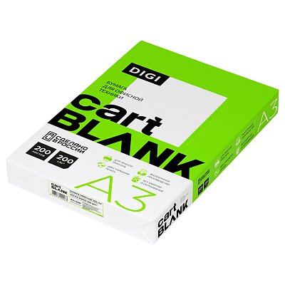 Бумага Cartblank «Digi» А3, 200г/м2, 200л., 145%