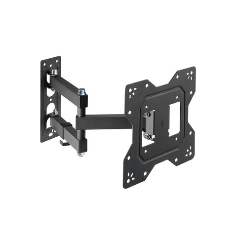 Кронштейн-крепление для ТВ настенный, до 30 кг, VESA 100×100-200×200, 23«-43», черный, SONNEN