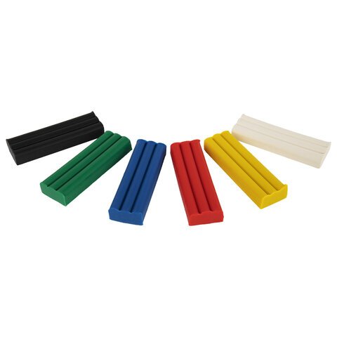 Пластилин мягкий восковой BRAUBERG «KIDS»6 цветов90 гсо стеком106493