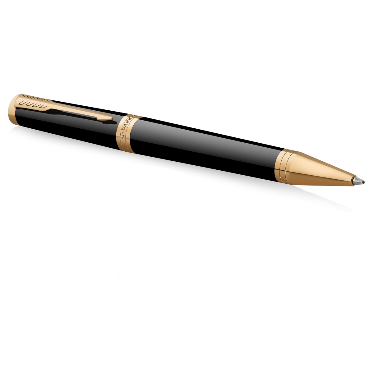 Ручка шариковая Parker «Ingenuity Black GT» черная, 1.0мм, подарочная упаковка
