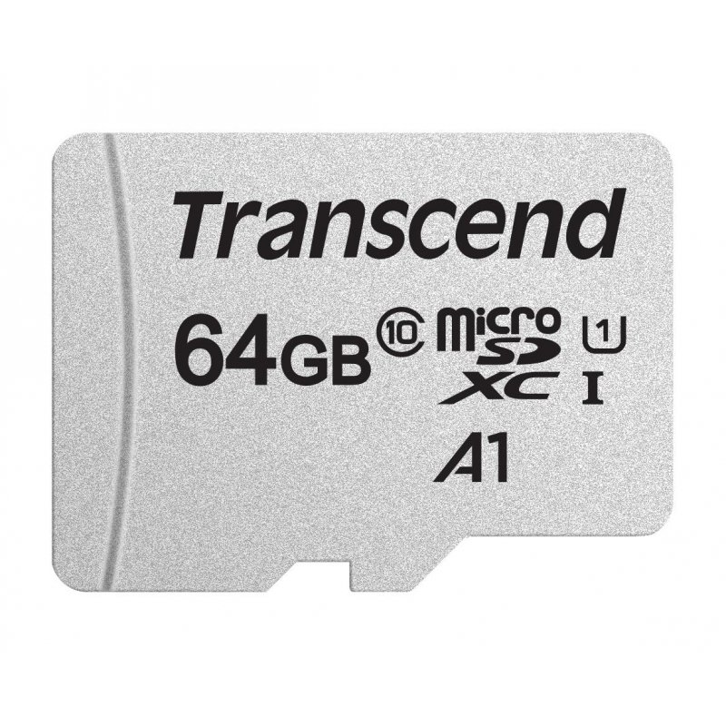 Карта памяти Transcend micro SDXC 64 Gb Class 10 (TS64GUSD300S-A)