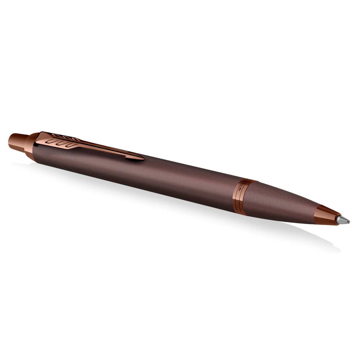 Ручка шариковая Parker «IM Professionals Monochrome Burgundy» синяя, 1мм, кнопочн., подарочная упаковка