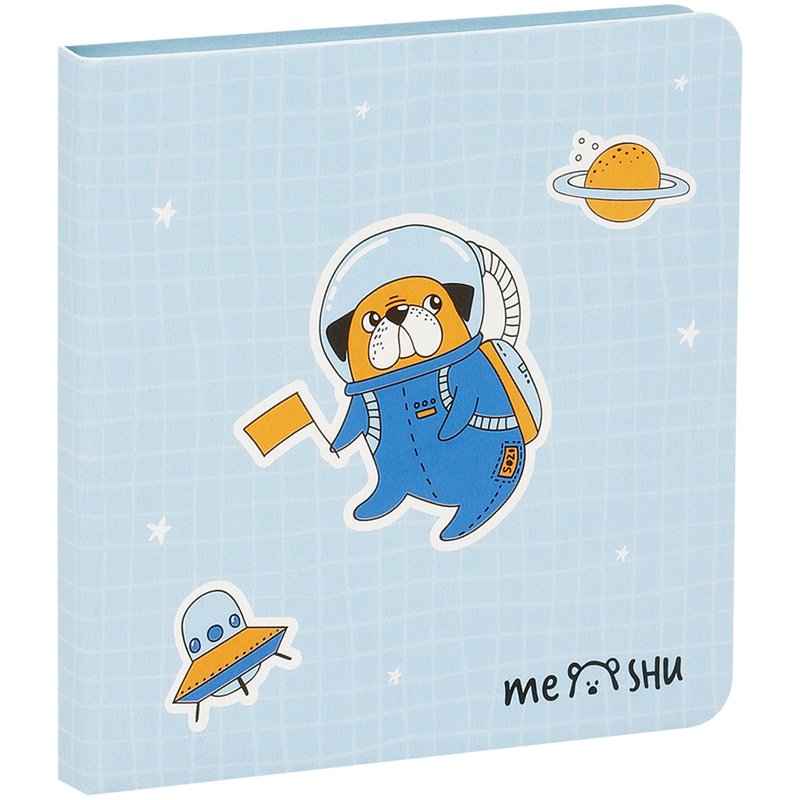 Флажки-закладки и самоклеящиеся блоки в наборе MESHU «Space adventure», 74×74мм, 60×15мм, 25л., европодвес