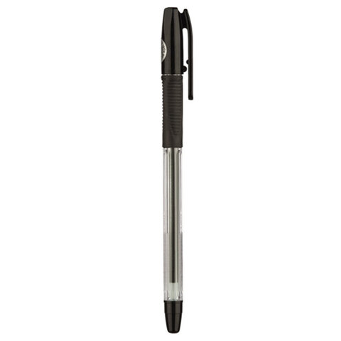 Ручка шариковая PILOT BPS-GP-EF резин.манжет. черная 0.25мм