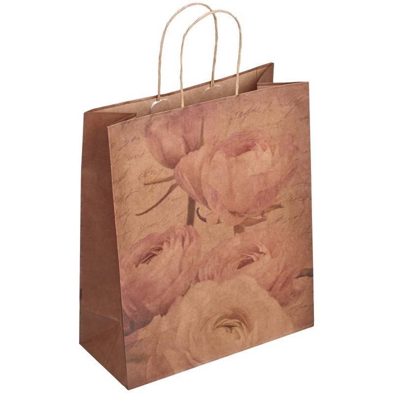 превью Сумка крафт натуральный 27.5×33Х12 СМ, 44967