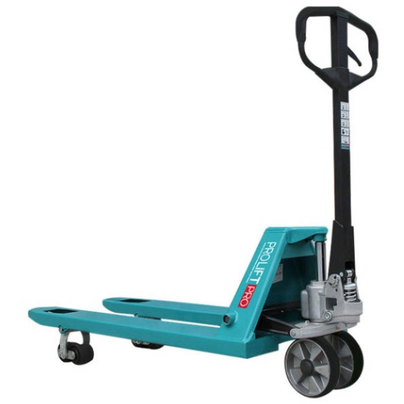 Тележка гидравлическая RT25-1150×550-P/P, PROLIFT PRO RT25, г/п 2500кг Бирюз