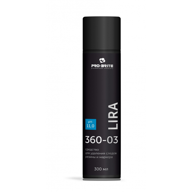 Профессиональное средство для удаления следов резины и маркера Pro-Brite Lira 300 мл (артикул производителя 360-03)
