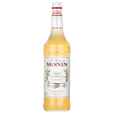 превью Сироп MONIN «Ваниль» 1 л, стеклянная бутылка