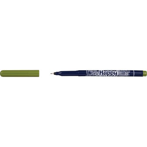 Набор капиллярных ручек Centropen «Happy Liner» 12цв., 0.3мм, европодвес