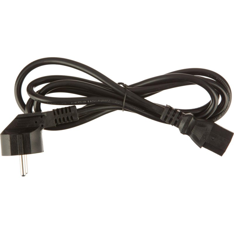 Кабель питания ProMega Euro-C13 (F), 10А, 0.75мм2, 1.8м, чер (OPC001)