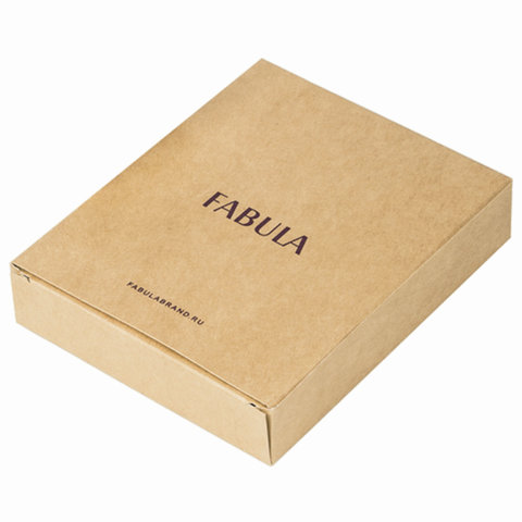 Портмоне женское FABULA, 105×110 мм, натуральная кожа, на молнии, красное с черным