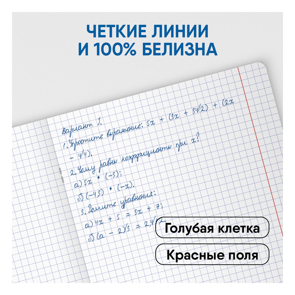 Тетрадь 48л., А5, клетка BG «Summer dessert», матовая ламинация