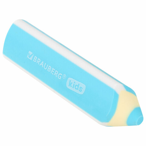 Ластики фигурные BRAUBERG KIDS «Карандашики», НАБОР 4 ШТУКИ, пакет