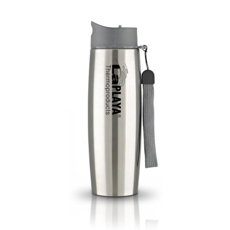 превью Термокружка LaPlaya Thermo Mug SS Strap 500 мл серебристая