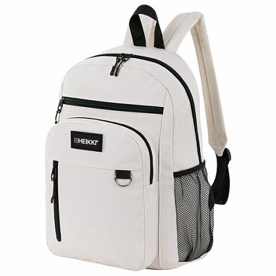Рюкзак HEIKKI ULTRA (ХЕЙКИ) универсальный, карман-антивор, бежевый, 42×30х14 см