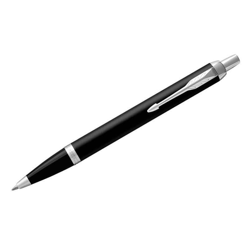 превью Ручка шариковая Parker «IM Essential Muted Black CT» синяя, 1.0мм, кнопочн., подарочная упаковка