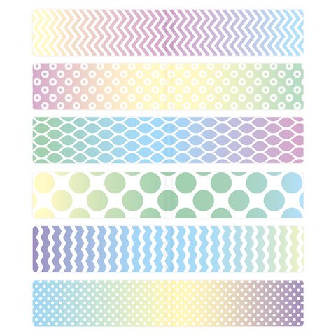 Закладки для книг МАГНИТНЫЕ, «GRADIENT», набор 12 шт., 60×20 мм, BRAUBERG