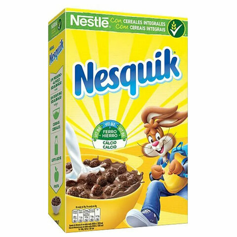 Готовый завтрак NESQUIK «Шоколадные шарики», 625 г, ПОРТУГАЛИЯ