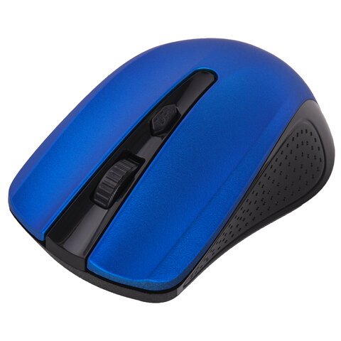 Мышь беспроводная SONNEN V99, USB, 800/1200/1600 dpi, 4 кнопки, оптическая, синяя