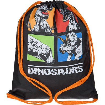 Мешок для обуви №1School Dinosaurs, 330×420 мм,   МО-20