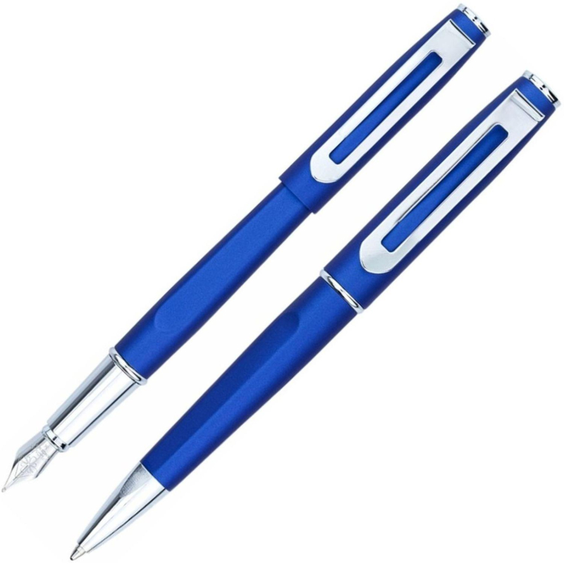 Набор пишущих принадл. Diplomat Me pen (blue) шарик. и пер. ручки, D41203060
