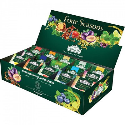 Чай Ahmad Four Seasons ассорти 90 пакетиков