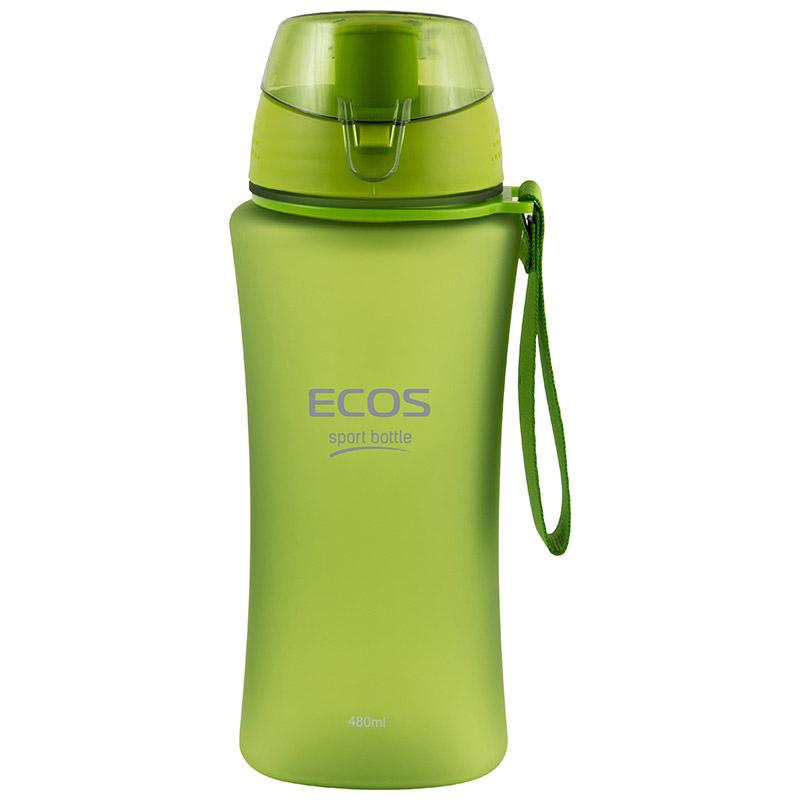 превью Бутылка для воды 480 мл ECOS SK5014 зеленая, 004734