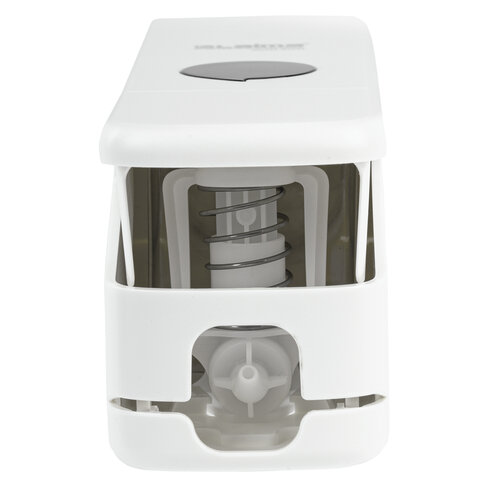 Дозатор для жидкого мыла LAIMA PREMIUM НАЛИВНОЙ, 0.3 л, белый, ABS-пластик