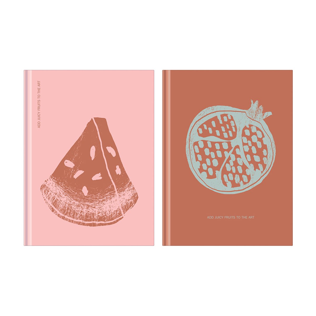 превью Бизнес-блокнот А6, 80л., BG «Juicy fruits», soft-touch ламинация
