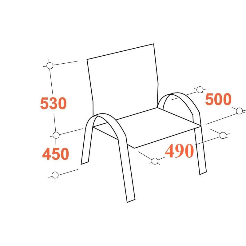 Конференц-кресло Easy Chair 806 VPU черное (экокожа/металл хромированный)