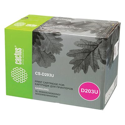 Картридж лазерный CACTUS (CS-D203U) для SAMSUNG ProXpress M4020/4070/4070FR, ресурс 15000 стр. 