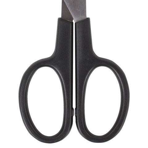 Ножницы BRAUBERG «Standard» 205 мм, классической формы, черные, 237097