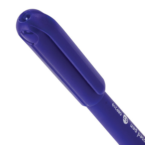 Ручка шариковая масляная BRAUBERG «i-Stick», СИНЯЯ, корпус синий, узел 0.7 мм, линия письма 0.35 мм