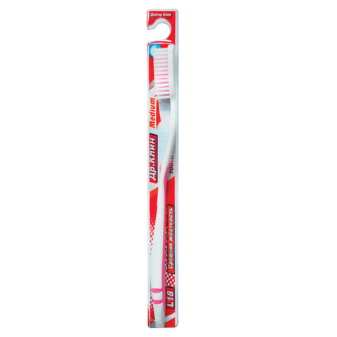 превью Зубная щетка DR. CLEAN (Доктор Клин) L18, средняя