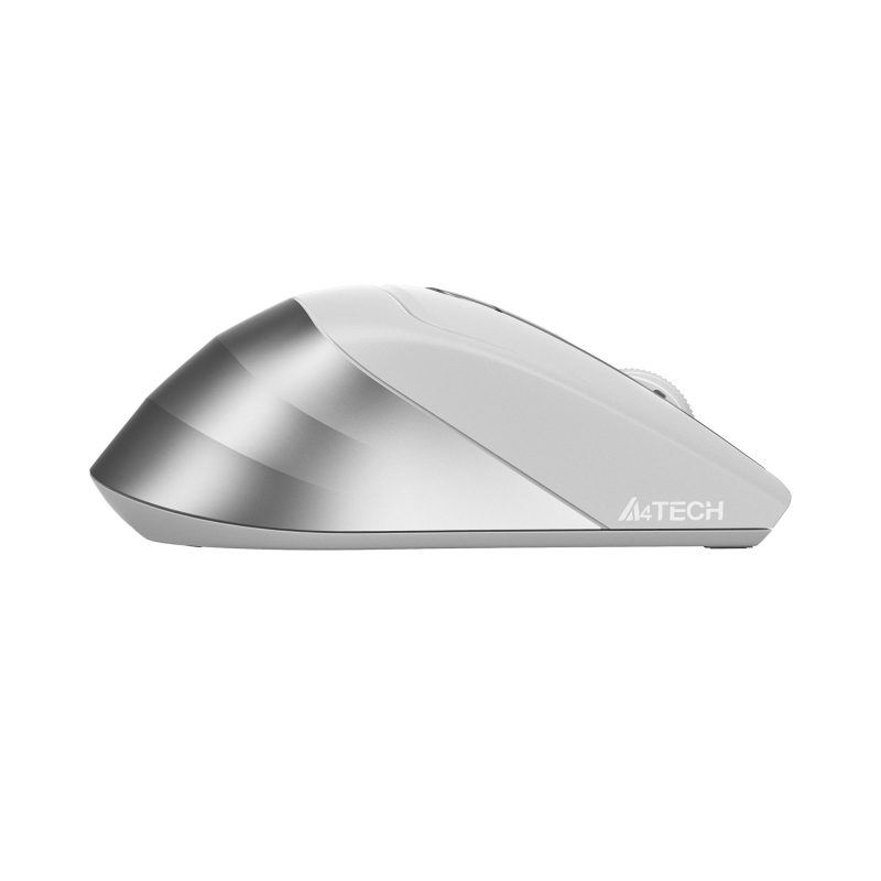 Мышь компьютерная A4Tech Fstyler FG35S серебристый/белый 2000dpi/WLS/5but