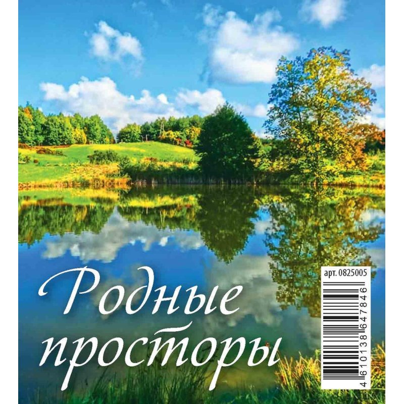 Календарь-домик настольный 2025, Родные просторы,1спир,100×140.0825005 ...