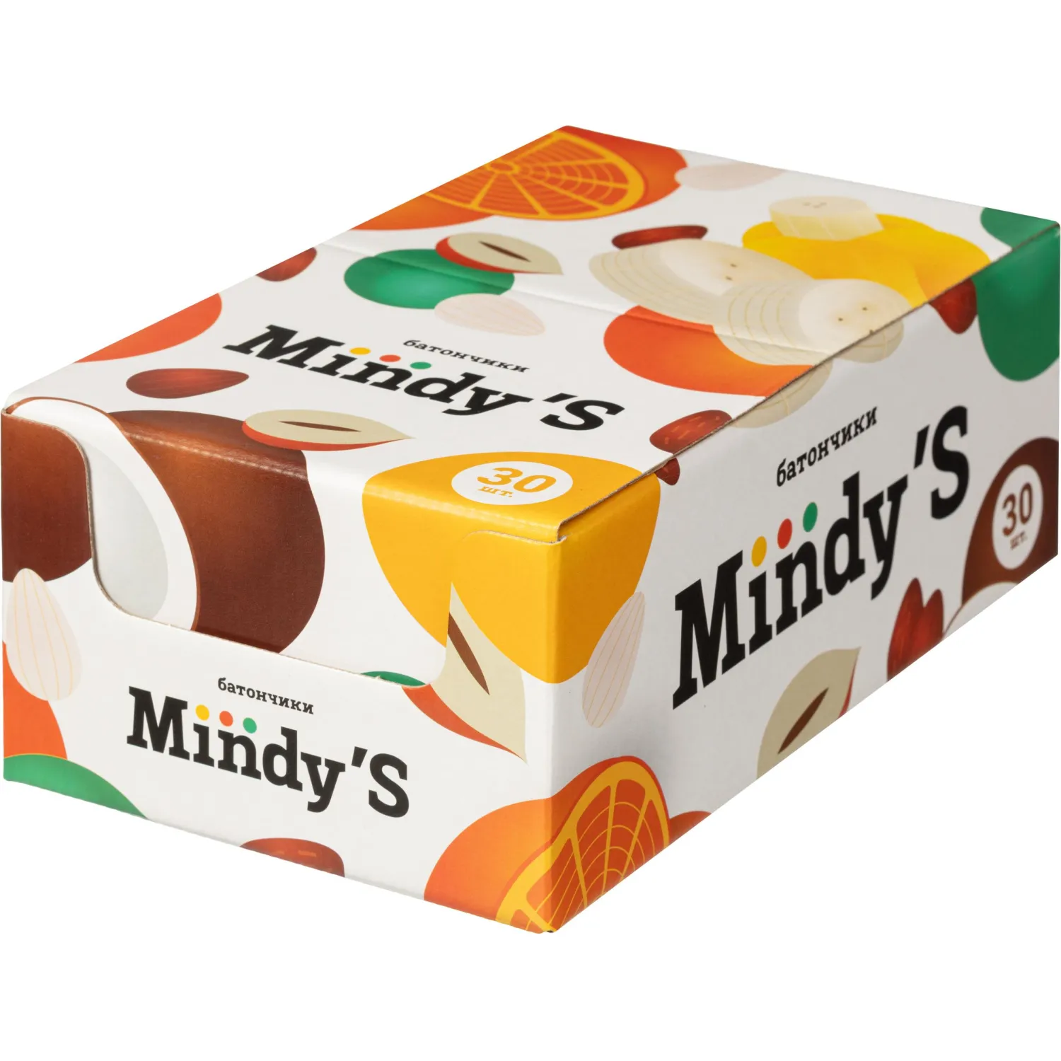 Батончик мюсли Mindy'S с бананом (30 батончиков по 35 г)