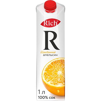 Сок Rich апельсин (1л)