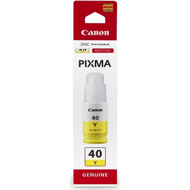 превью Контейнер с чернилами Canon GI-40Y 3402C001 желтый оригинальный