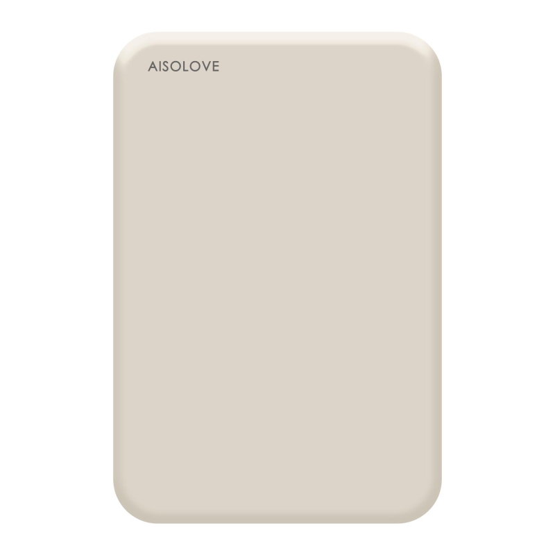 Внешний аккумулятор SOLOVE (Mi) W12 5000mAh MagSafe 20W QC+PD 3A, бежевый