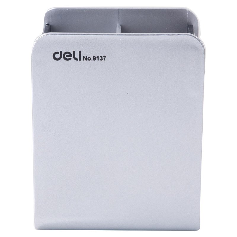 Подставка для канцелярских мелочей Deli белая 4 отделения - купить в ...