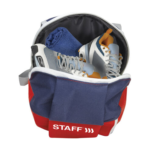 Рюкзак STAFF «Air», универсальный, красно-синий, 40×23×16 см