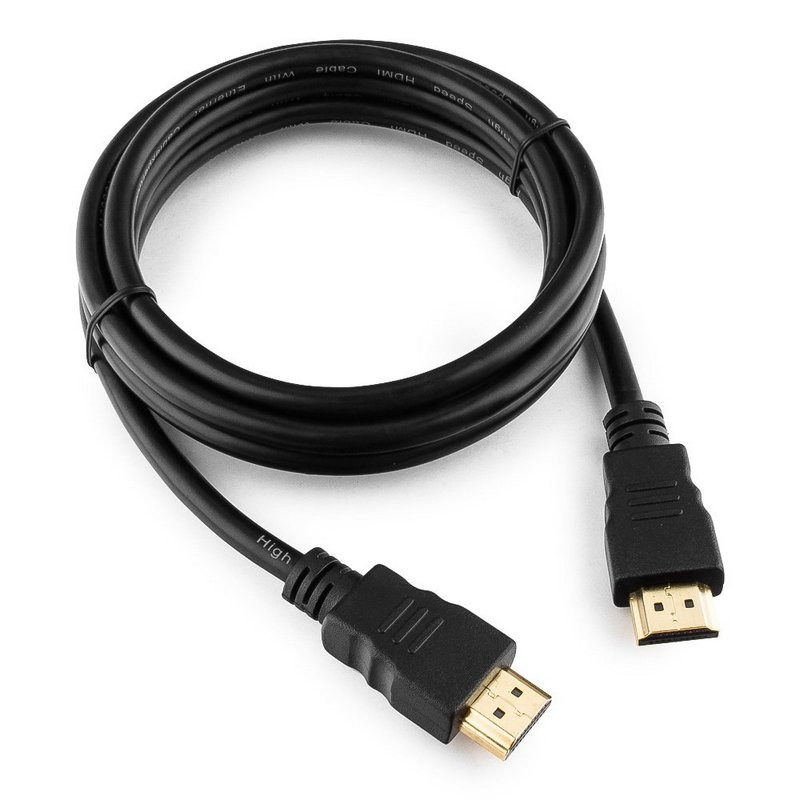 Кабель HDMI, 1.8 м, GEMBIRD, M-M, экранированный, для передачи цифрового аудио-видео