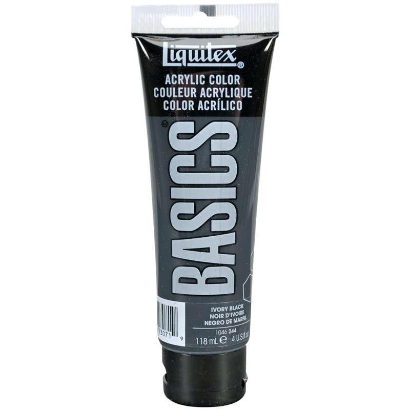 превью Краска акриловая художественная Liquitex «Basics», 118мл, туба, 244 кость жженая