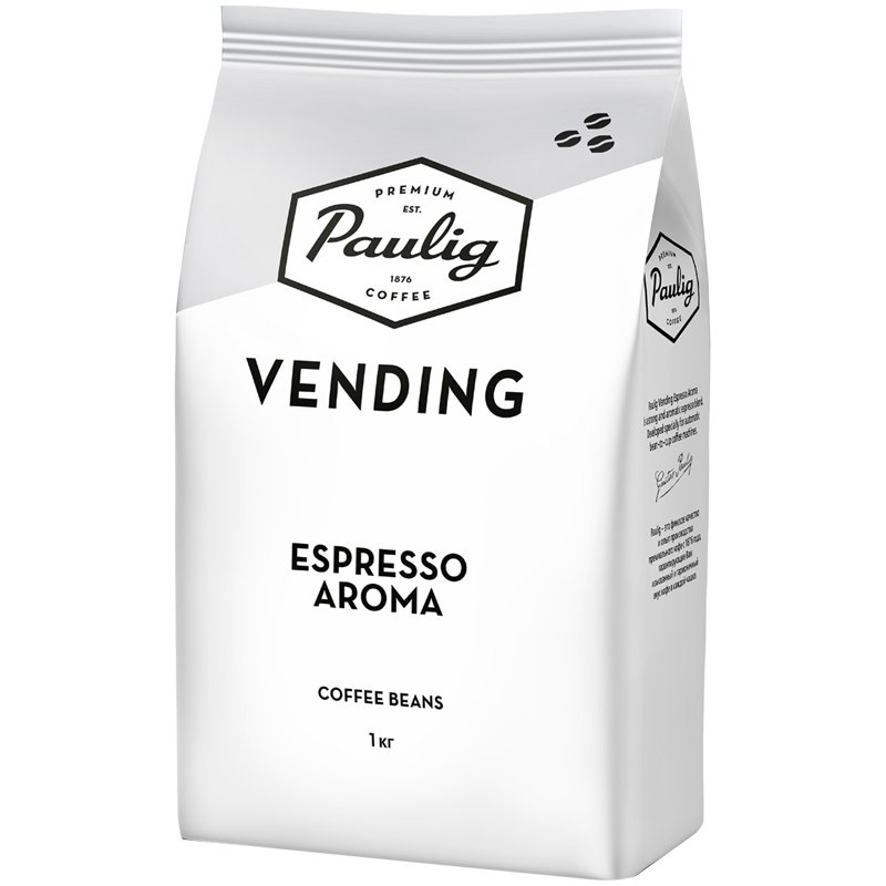 Кофе Paulig Vending Espresso Aroma в зернах 1 кг.