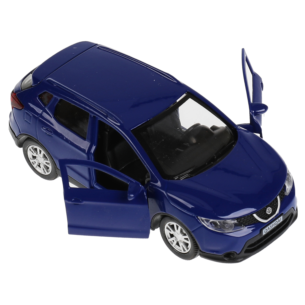 Машина игрушечная Технопарк «Nissan Qashqai», NISSAN, металл., 12см, синий, инерционная, с подвижными элементами